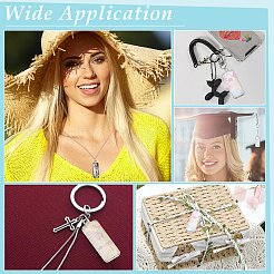 30 шт. подвеска-кабошон из нержавеющей стали 304 STAS-UN0063-45