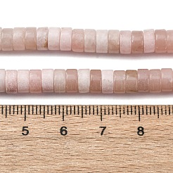 Натуральный розовый опал бусы пряди G-L624-I18-3x6mm