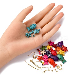 Наборы для самостоятельного изготовления браслетов и сережек&nbsp;DIY-FP0001-53