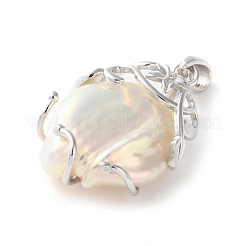 925 подвеска из стерлингового серебра с натуральным жемчугом STER-M092-05P