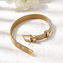 Браслеты для часов из нержавеющей стали 304&nbsp;BJEW-L714-01G