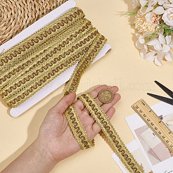 Полиэстеровые плетеные волнистые ленты&nbsp;OCOR-WH0112-017B