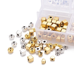 400шт 4 стильных тибетских бусин из сплава TIBE-YW0001-23