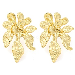 Серьги-гвоздики в форме цветка из нержавеющей стали 304 для женщин EJEW-U023-08G