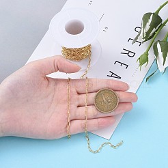 Паяные латунные цепочки для скрепок CHC-G005-03G