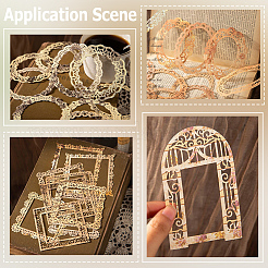 6 Stil Spitzenrahmen Scrapbook Papierblock&nbsp;DIY-SP0004-61