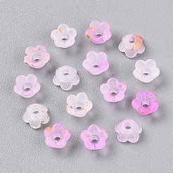 Perles en acrylique transparent mat&nbsp;X-OACR-N137-72D