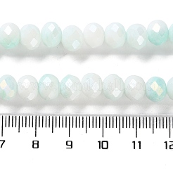 Стеклянные бусины с гальваническим покрытием &nbsp;LAMP-S068-02G