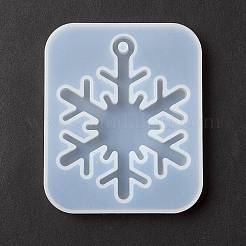 Рождественская тема diy Снежинка кулон силиконовые Молды&nbsp;LS-DIY-F114-30