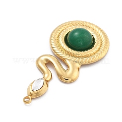 Pendentifs en jade hetian naturel&nbsp;STAS-R155-051G-02