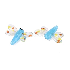 Perles d'automne artisanales en verre filé&nbsp;LAMP-Q031-017-04