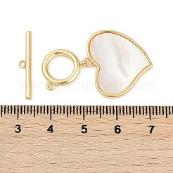 Застежки-тогл из латуни KK-K391-12G