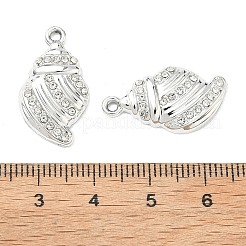 Подвески из сплава и страза&nbsp;FIND-C087-01F-P