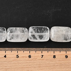 Природных кристаллов кварца бисер нитей G-S386-A21