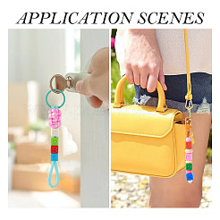 150шт непрозрачные акриловые европейские бусины&nbsp;SACR-TA0001-59B