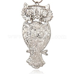 Тибетский стиль сплава птиц крупные кулоны PALLOY-J127-01AS