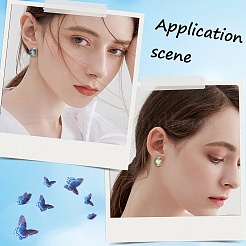 50 шт. серьги-гвоздики из хирургической нержавеющей стали 316 STAS-BBC0005-58C