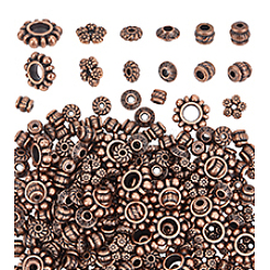 300 шт. 6 стиля бусины из сплава в тибетском стиле&nbsp;FIND-PH0020-41R