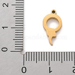 Подвески из нержавеющей стали 304 с эмалью&nbsp;STAS-L281-005G