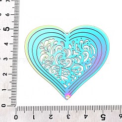 Ветряная вертушка с вращающимся подвесным механизмом из нержавеющей стали 201 (3d).&nbsp;STAS-T064-99