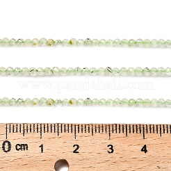 Природные пренит нитей бисера G-RM2025-34-2.5mm