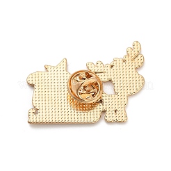 Рождественская эмалевая булавка JEWB-K028-01C-G