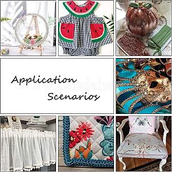 Тесьма из полиэстера с кружевной отделкой из сороконожки&nbsp;OCOR-FH0001-04