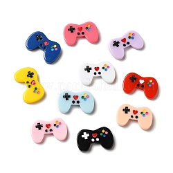 Opaque Resin Cabochons, Game Controller, Mixed Color, 28x17.5x4mm