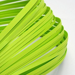 Quilling Paper Strips, Green Yellow, 390x3mm, about 120strips/bag