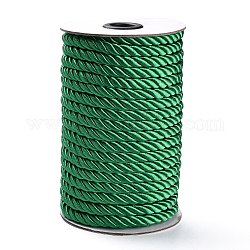 Hilo de nylon, para decorar el hogar, tapicería, amarre de cortina, cordón de honor, verde, 8mm, 20 m / rollo