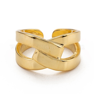 925 кольцо из стерлингового серебра RJEW-H132-01G-1