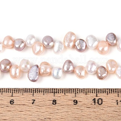 Нити из натурального культивированного пресноводного жемчуга PEAR-T006-24-1