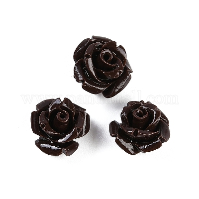 Резные бусины из синтетического коралла&nbsp;CORA-M001-07H-1