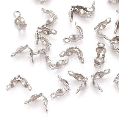 Наконечники бусин из нержавеющей стали STAS-R061-05-1