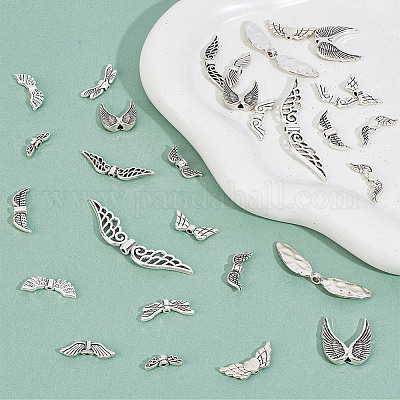 30шт 15 стиля бусины из сплава в тибетском стиле FIND-NB0005-13-1