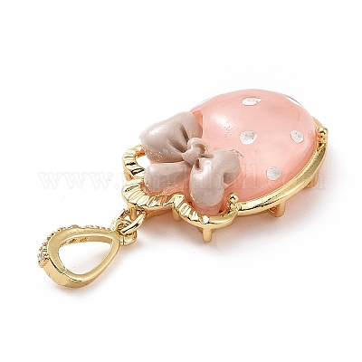 Подвески из непрозрачной смолы KK-G406-51G-06-1