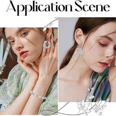 180 шт. Прозрачные стеклянные бусины GLAA-SC0002-46-1