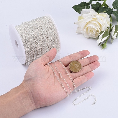 Латунные витой цепочки CHC-Q001-5x4mm-S-1