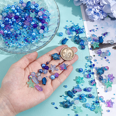 Стеклянные бусины&nbsp;GLAA-NB0001-85-1