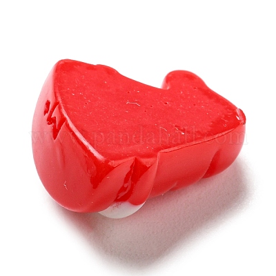 Кабошоны из непрозрачной рождественской смолы RESI-K027-21B-1