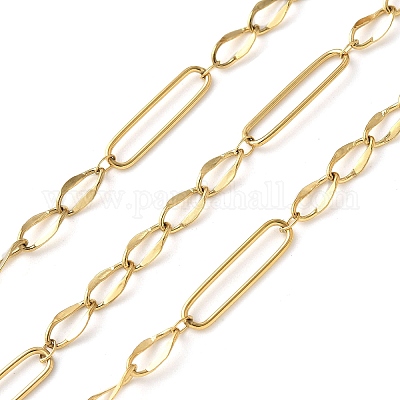 Овальные звенья цепи из нержавеющей стали 304 CHS-C015-05G-1