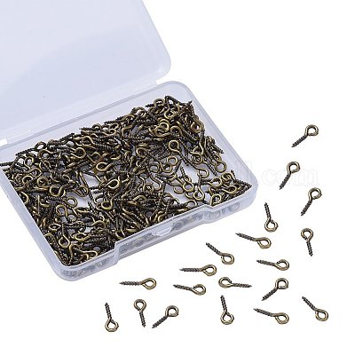 Wholesale Iron Screw Eye Pin Peg Bails 