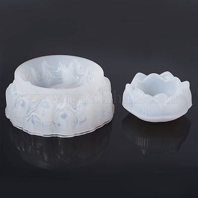 Stampi Per Colata Di Resina Per Arte Posacenere Fai-da-te Stampo Epossidico Base RotondaStampo Per Posacenere Per Resina Handcraft Tools - 4