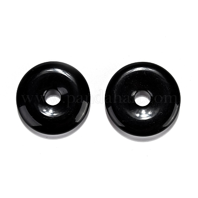 Природные подвески обсидиана G-F524-B16-1