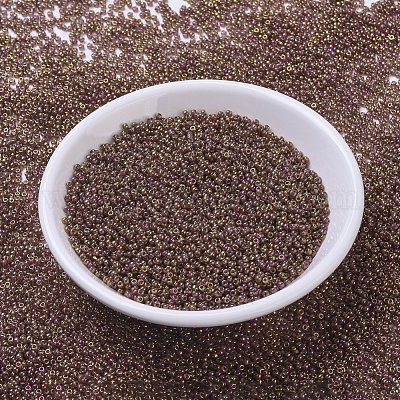 Миюки круглые бусины рокайль SEED-G007-RR0301-1