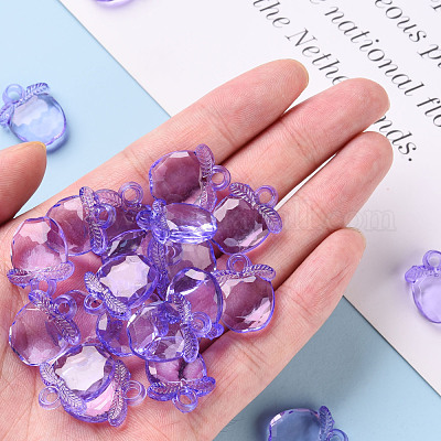 Прозрачные акриловые подвески&nbsp;TACR-S154-28B-47-1