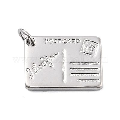 Латунные подвески KK-H206-02B-P-1