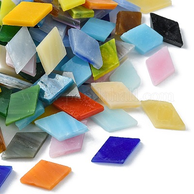 Glas cabochons&nbsp;GLAA-WH0001-C-1