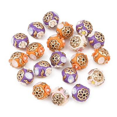 Индонезийские бусины ручной работы FIND-Q106-44-1