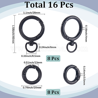 8 шт. поворотные застежки из цинкового сплава FIND-SC0012-76B-1